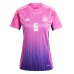 Camisa de Futebol Alemanha Joshua Kimmich #6 Equipamento Secundário Mulheres Europeu 2024 Manga Curta